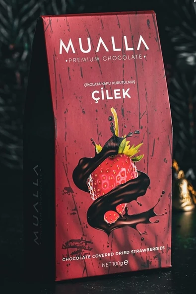 Çilek - Çikolata Kaplı Kuru Meyve