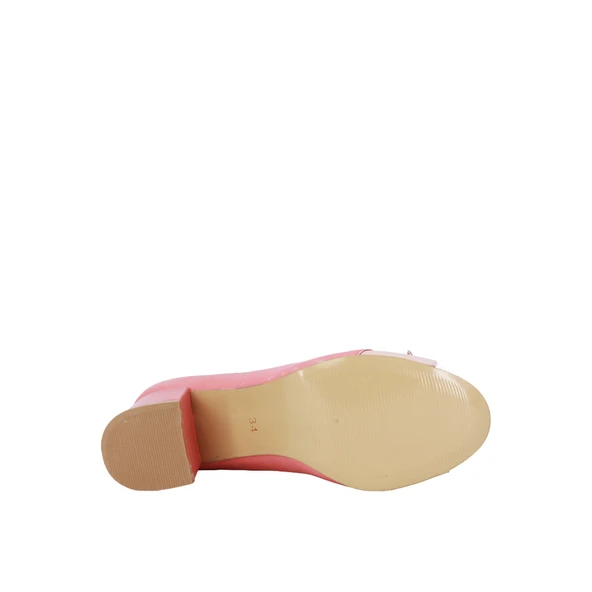 Hobby 261433 Hakiki Deri Kadın Topuklu Ayakkabı - Resim 3