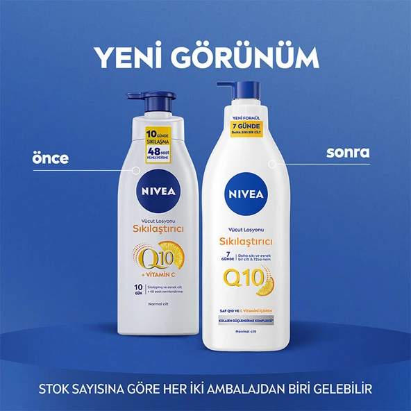 Nivea Q10 Besleyici Sıkılaştırıcı Vücut Losyonu 400 ml - Resim 3