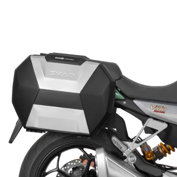 SHAD 3P YAN ÇANTA DEMİRİ MOTO GUZZI V100 MANDELLO M0VM13IF - Resim 2