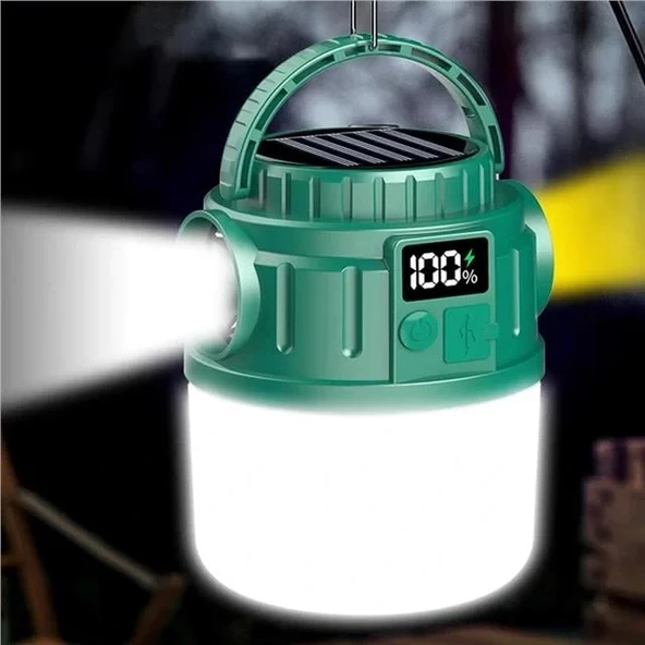 Powermaster V65-3 24 Led 1200 Mah Solar Kamp Lambası