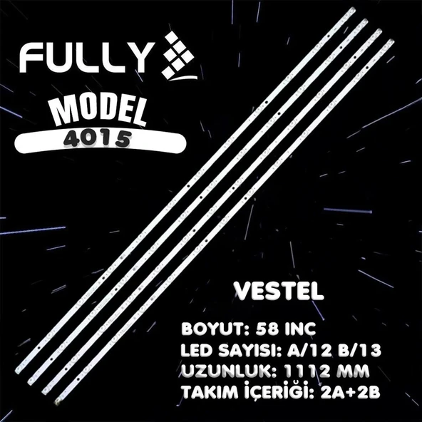 Fully-set-4015 58ud8200, 58r7540u, 58u9500, 58u9400, 58ul3a63dt, 58tu7540, 58r7540ua Jl.-d580c1330-078as-m-v01 Tv Led Ba