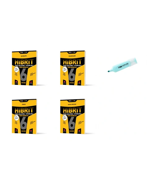 6.Sınıf HİBRİT Matematik Fen Türkçe Ve Sosyal Konu Anlatımlı Etkinlikli SB (Yeni Müfredat) ürün görseli 1