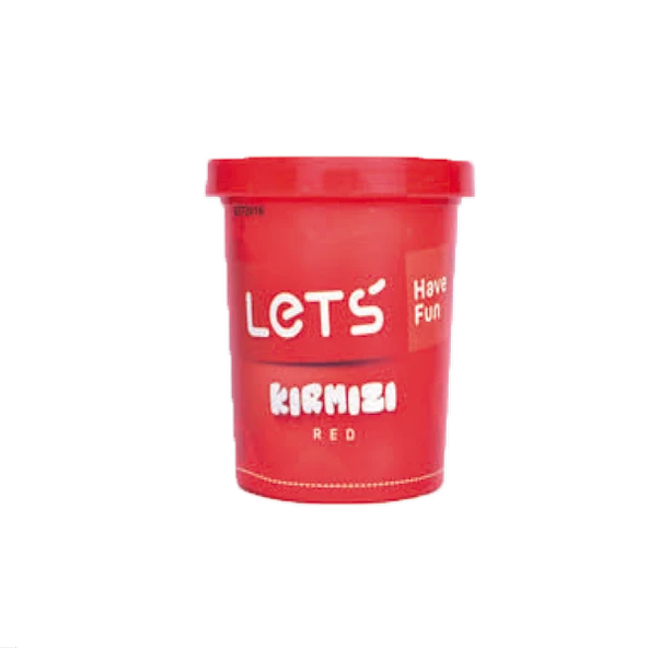 Lets Tek Renk Oyun Hamuru Beyaz 150Gr L8340 5 ürün görseli