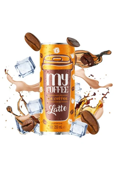 Meysu MyCoffee Latte Soğuk Kahce 250 ml x 12 Adet ürün görseli