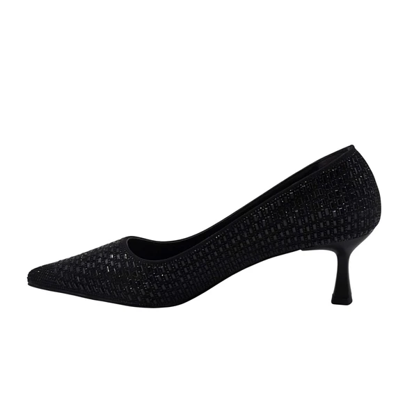 ERDEMLER  PM221 K9902 KADIN  STİLETTO AYAKKABI - Resim 4