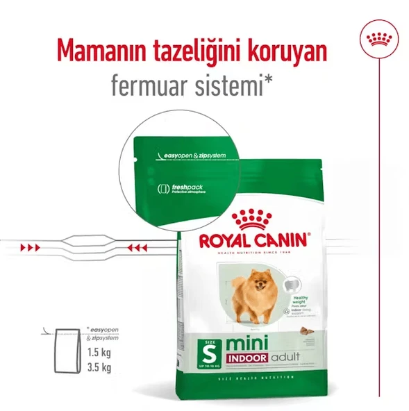 Royal Canin Mini İndoor Adult Yetişkin Köpek Maması - Resim 8