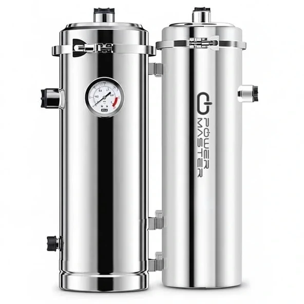 Powermaster Pm-28653 Ana Hat Su Arıtma Sistemi 5.000 L/saat Paslanmaz Çelik Gövdeli Yıkanabilir Uf-pvdf Filtreli ürün görseli