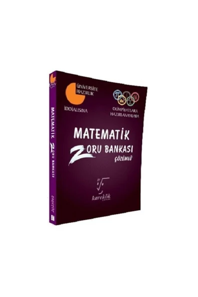 Matematik Çözümlü Zoru Bankası ürün görseli