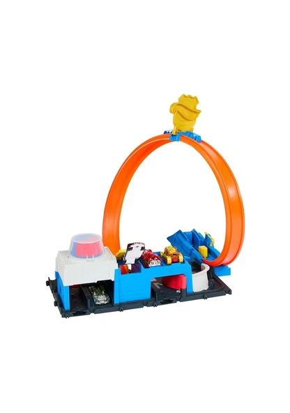 Hot Wheels Polis İstasyonu JBM71 Lisanslı Ürün - Resim 3