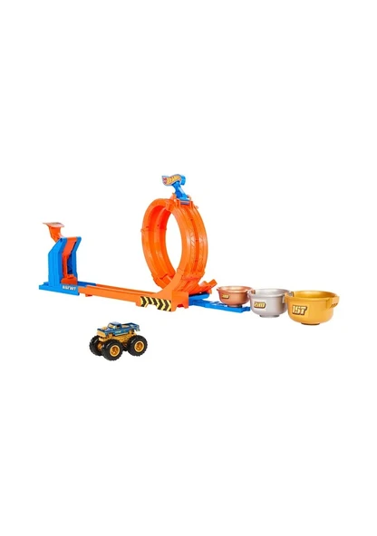 Hot Wheels Monster Trucks Döngü ve Takla JBX64 Lisanslı Ürün - Resim 2