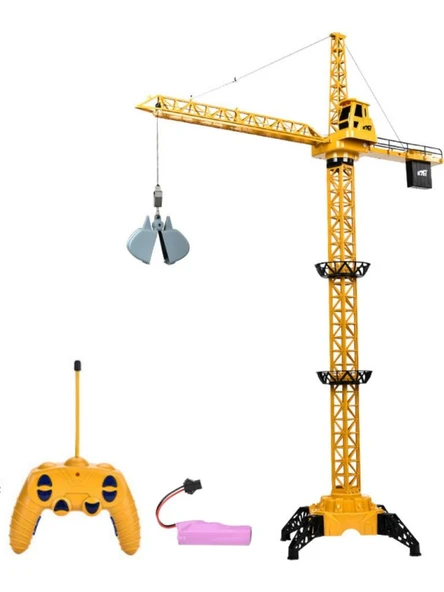 Dev Boy Uzaktan Kumandalı Oyuncak Kule Vinç 128 CM ürün görseli 1