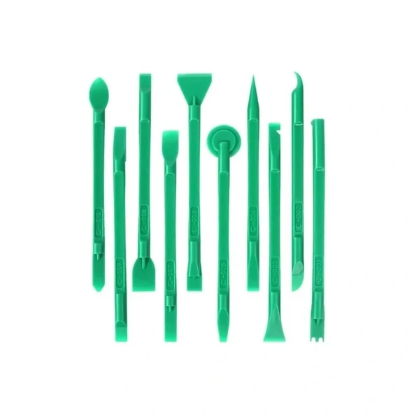 Rewel Yeşil 10 Lu Pena Seti Telefon Tablet Laptop Pc Açma Aparatı ürün görseli 1