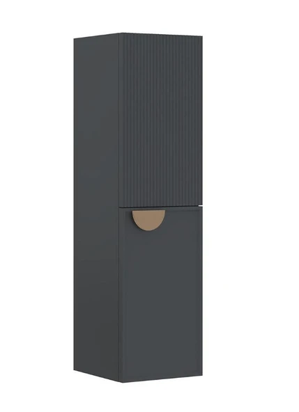 Orka Molino 40 cm Antrasit Banyo Çamaşır Boy Dolabı ürün görseli