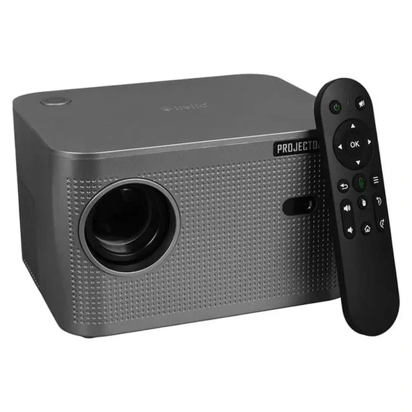 Hello Hy350 Sesli Komutlu Android 11 Akıllı Led Projeksiyon Fhd Kablosuz Görüntü Aktarım Destekli Ev Sinema Sistemi ürün görseli 1