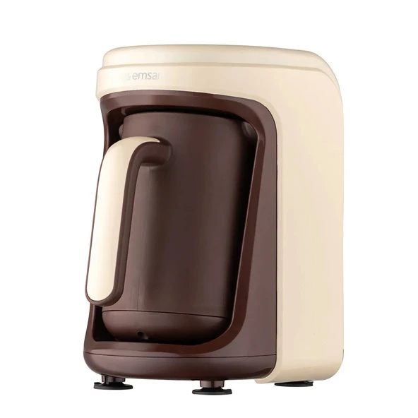 Emsan Nostalji 1837H Türk Kahvesi Makinesi Krem - Resim 6