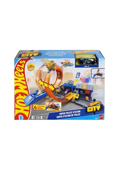 Hot Wheels Polis İstasyonu JBM71 Lisanslı Ürün ürün görseli 1