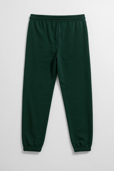 Kadın Paçası Lastikli Nefti Eşofman Altı - Resim 3