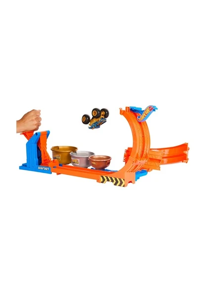 Hot Wheels Monster Trucks Döngü ve Takla JBX64 Lisanslı Ürün - Resim 3