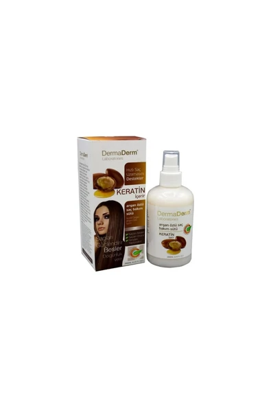 DermaDerm Argan Yağı Özlü Saç Bakım Sütü 250 ml ürün görseli