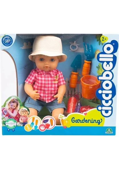 Cicciobello 23 cm Bahçıvan Bebek CCBJ2000 Lisanslı Ürün ürün görseli