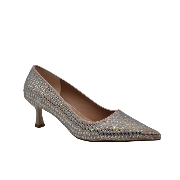 ERDEMLER  PM221 K9902 KADIN  STİLETTO AYAKKABI - Resim 7