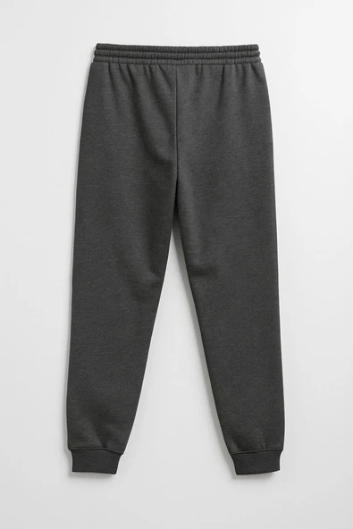 Erkek Paçası Lastikli Antrasit Eşofman Altı - Resim 2