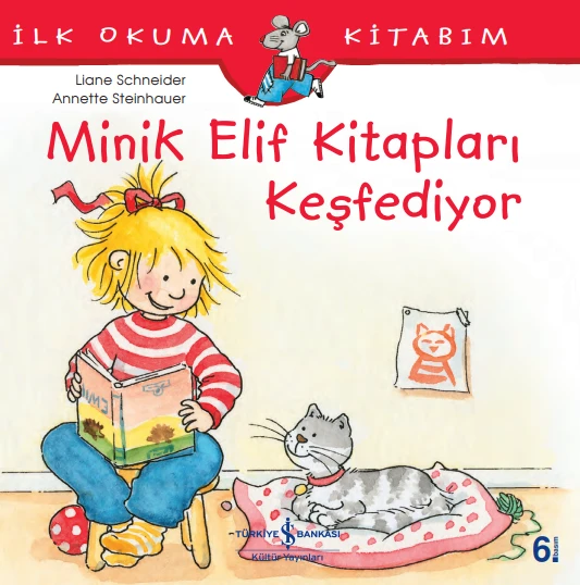 Minik Elif Kitapları Keşfediyor - İlk Okuma Kitabım ürün görseli