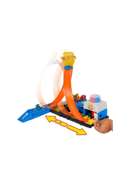 Hot Wheels Polis İstasyonu JBM71 Lisanslı Ürün - Resim 4