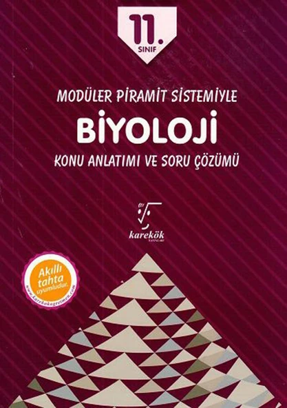 11. Sınıf Modüler Piramit Sistemiyle Biyoloji Konu Anlatımı ürün görseli