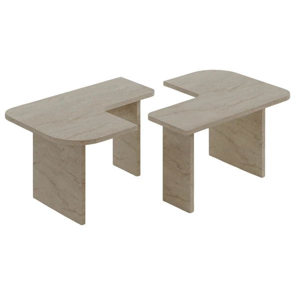 Iris Modüler Orta Sehpa – Modern Tasarım, Çok Amaçlı Kullanım Sehpa - 4