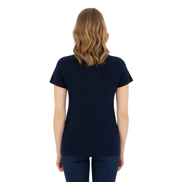 Kadın Polo Yaka Tişört 1831928 - Resim 7