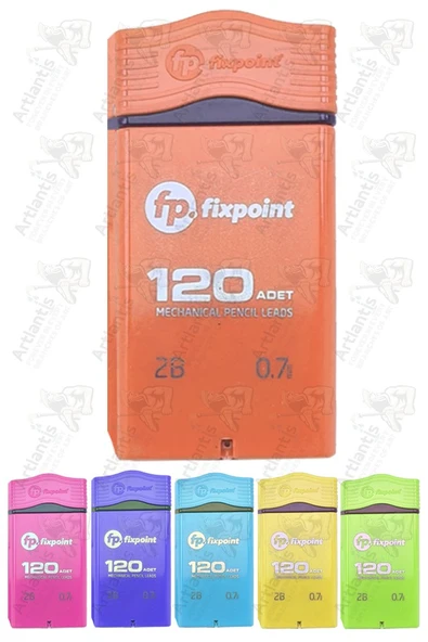 Kalem Ucu 120 li 0.7 mm 2B 1 Paket Fixpoint Çoklu Versatil Kalem Uç Mekanik Uçlu Otomatik Kurşun Kalem Ucu 60 mm Yumuşak