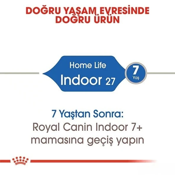 Royal Canin İndoor 27 Adult Yetişkin Kedi Maması - 4
