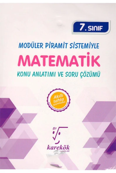 7. Sınıf Matematik Konu Anlatımlı ve Soru Çözümlü ürün görseli