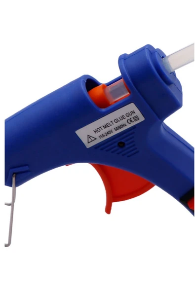 NACTUMU 20W Elektrikli Sıcak Silikon Tabancası, Küçük Tetikli Mum ve Tutkal Uygulama Aleti - 5