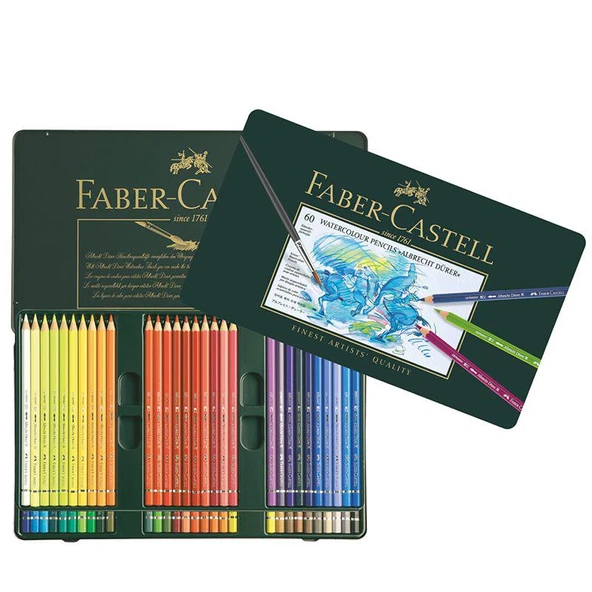 Faber-Castell Albrecht Dürer Aquarell Boya Kalemi 60 Renk - Resim 3