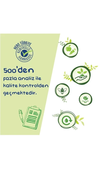 Hero Baby Organik Elma Şeftali Kavanoz Maması 120 gr - Resim 5