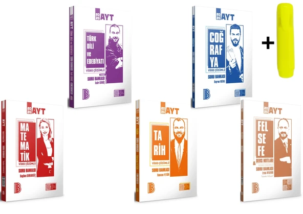 Benim Hocam AYT Matematik Edebiyat Tarih Coğrafya Felsefe Soru Bankası - 2026 ürün görseli