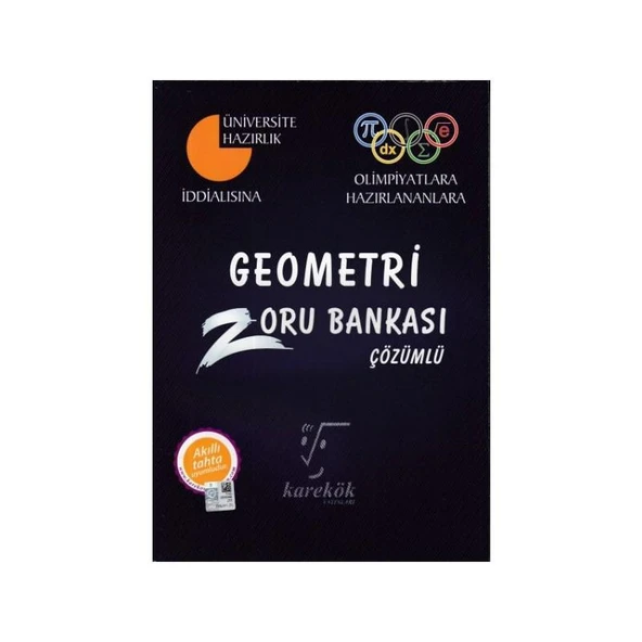 Karekök Geometri Çözümlü Zoru Bankası ürün görseli
