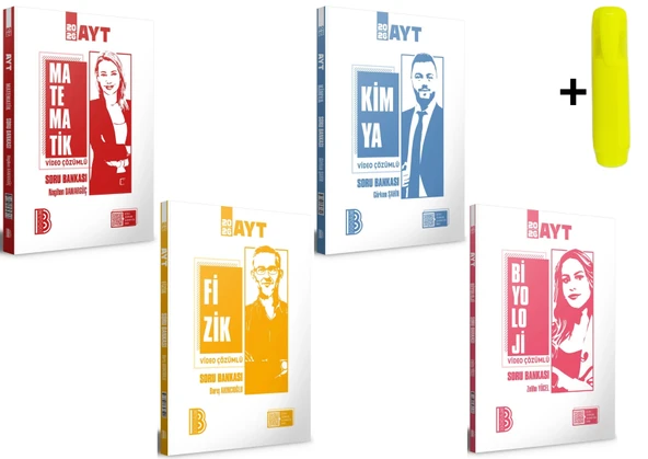 Benim Hocam AYT Matematik Fizik Kimya Biyoloji Soru Bankası - 2026 ürün görseli
