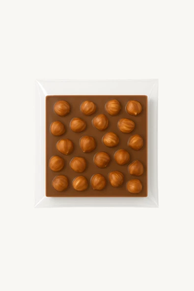 Sütlü Çikolatalı Fındıklı Tablet (50 G) - 2