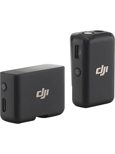 DJI Mic (1 Tx + 1 Rx) Tek Kişilik Kablosuz Mikrofon Kiti ürün görseli