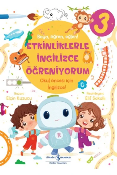 Etkinliklerle İngilizce Öğreniyorum – 3 ürün görseli