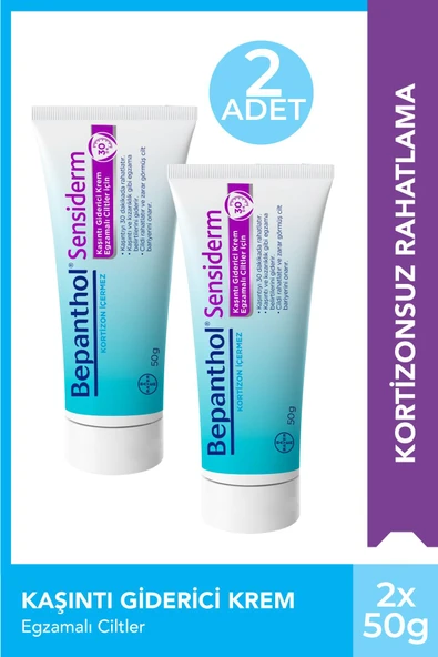 Bepanthol Sensiderm Krem 50 gr 2 Adet ürün görseli 1