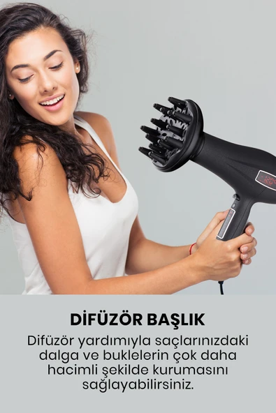 GOLDMASTER REVO GM-7194 SAÇ KURUTMA MAKİNESİ - 2