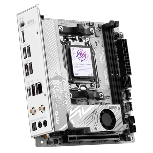 MSI B850M GAMING PLUS WIFI 8200MHz(OC) DDR5 Soket AM5 M.2 HDMI USB-C mATX Anakart - Resim 3