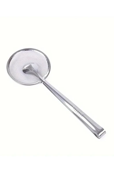 NACTUMU Çok Amaçlı Paslanmaz Metal Süzgeçli Maşa, Haşlama ve Kızartma İçin Uygun - Resim 8