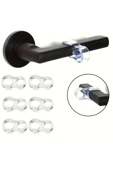 NACTUMU 4 Adet Kapı Tamponu, Silikon Kapı ve Pencere Vurma Önleyici Stoper - 4