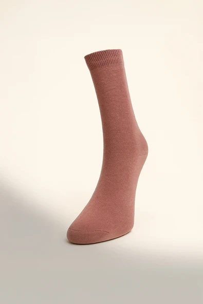 Nisanca %100 Pamuk Birinci Kalite Penye Çorap Seti -Kadın 5'li Çorap Seti - 8